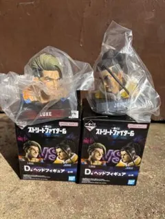 ストリートファイター6 ルーク＆ジェイミー D.ヘッドフィギュア　D賞セット
