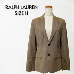 RALPH LAUREN ウールテーラードジャケット 千鳥格子 11号 910