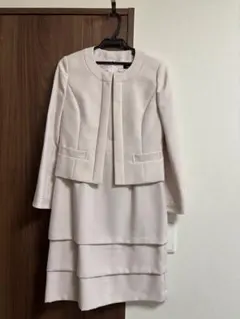 セレモニースーツ　ライトピンク ジャケット付きワンピース11号