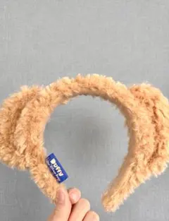 ダッフィー 耳付きカチューシャ ベージュ