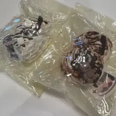 くまカフェオレカラー肉球レオパードヒョウ柄 doro studioドロ