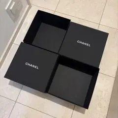 CHANEL ギフトボックス 大 黒 - メルカリ