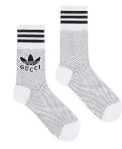 【正規品大特価】新品未使用 Gucci×adidas コラボ品 ソックス 靴下 正規品大特価】新品未使用 Gucci×adidas コラボ品 ソックス 靴下