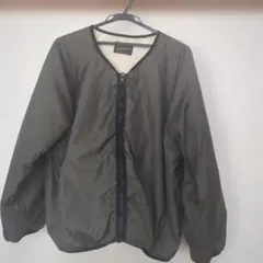 Kastane オリーブ ジッパー付きリバーシブルジャケットのサムネイル