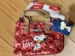 キャスキッドソン スヌーピー　ショルダーバッグ　cathkidson