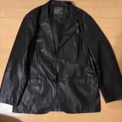 テーラードジャケット レザー