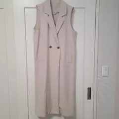 INGNI ノースリーブ ベージュ ロングワンピース M