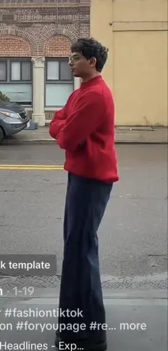 Polo Ralph Lauren 赤 ニットセーター