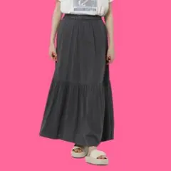 ニコアンド　フレアスカート Lサイズのサムネイル