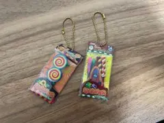 カラフルアクリルキーホルダーセット　新品