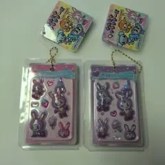 ナルミヤキャラクターズ うるちゅるシールminiキーホルダー ２種　③のサムネイル