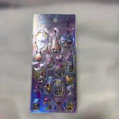 シャカシャカシール　　立体　カプセルシール　スパンコール