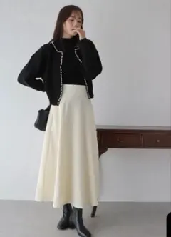 ニットスカート ロングスカート