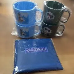 アンバサダー　ミラコスタ　アメニティ　コップ 4個セット　エコバッグ　ディズニー