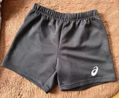 アシックス バレーボール　ゲームパンツ　ジュニア　160 ブラック
