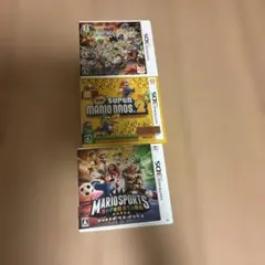 3DSソフトセット：ドラゴンボールZ, マリオ, スポーツ