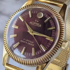 OH済 稼働品ROAMER ローマー POPULAR 手巻き 70s - メルカリ