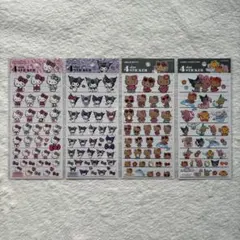 サンリオ ハローキティ クロミ 4サイズステッカー 4点セット