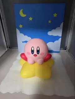 カービィ フィギュア背景 雲マット付き