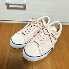VANS ピンクスニーカー サイズ25.5