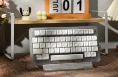 PBS White Blanks Keycaps