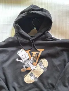 バード・シンプソンパーカー黒