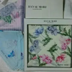 ♥森英恵ハンカチ４枚セット♥