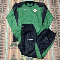Kappa 東京ヴェルディー　サッカー　ピステ　ナイロン　セットアップ