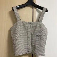 レピピ　チェック柄セットアップ