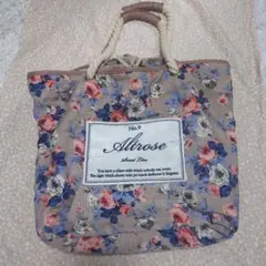 Altrose 花柄 ロープハンドルトートバッグのサムネイル