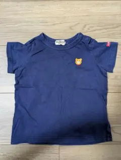美品 MIKIHOUSE 半袖Tシャツ ネイビー ミキハウス 110 - メルカリ