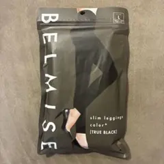 BELMISE スリムレギンス L TRUE BLACK