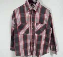 好配色 80s USA製 BIGMAC ヘビネル コットン ネルシャツ