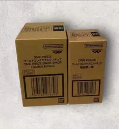 ONE PIECE BASE SHOP ワールドコレクタブルフィギュア 2点