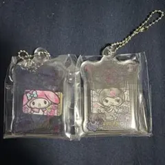 サンリオ　ステンドグラス風アクリルキーチェーン マイメロ クロミ