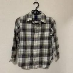 GAP kids ギャップ　チェック柄　ネルシャツ　120センチ
