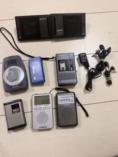 Panasonic, Sony, Áudio Comm などのラジオ7台セット - メルカリ