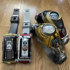 仮面ライダー 変身ベルト 4個セットクウガ/アギト/555/カイザ　ジャンク品