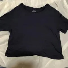 ネイビー 半袖 カジュアル トップス