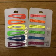 カラーヘアピン　クレアーズ　Claire’sのサムネイル