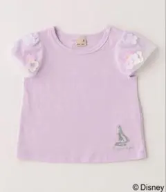 《難あり》petit main【DISNEYプリンセス】お花バルーン半袖T