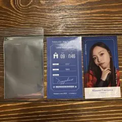 乃木坂46 B賞 梅澤美波 のぎめくり NOGIめくり チケット風ステッカー