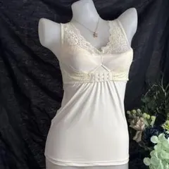 OP506 ソフト補正　ホック付き　綺麗な花柄レース　ボディシェイバー　S