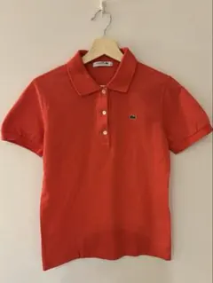 LACOSTE オレンジ ポロシャツ 38