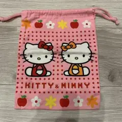 KITTY & MINNY 巾着袋