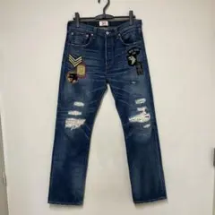 리바이스 501 엠블럼 다크 08501-0233 W32