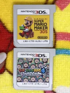 3DSソフト　マリオ① ☆☆