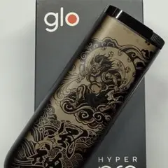 新型未登録 グローハイパー プロ 本体 風神雷神 縦 両面加工 茶