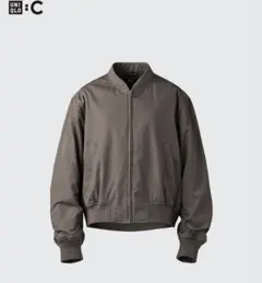 UNIQLO ボマー ジャケット 56 OLIVE WOMEN M