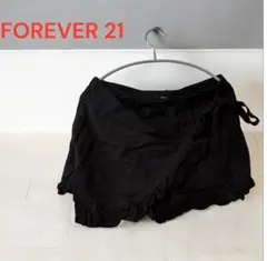FOREVER 21 黒 ショートパンツ L